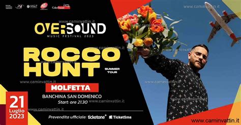 Rocco Hunt In Concerto A Molfetta Camin Vattin