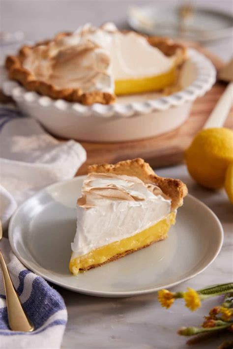 Double Cream Lemon Pie Recipe