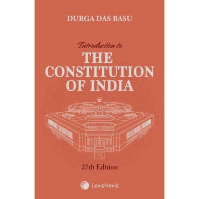 Buy Introduction To The Constitution Of India By D D Basu Th Edition