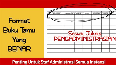 Contoh Buku Tamu Umum Kantor Koleksi Gambar