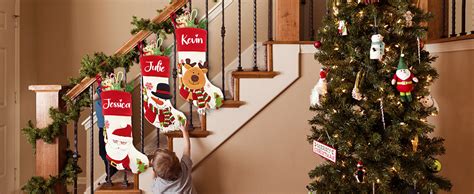 Amazon YUNART Personalized Christmas Stockings With Name Custom