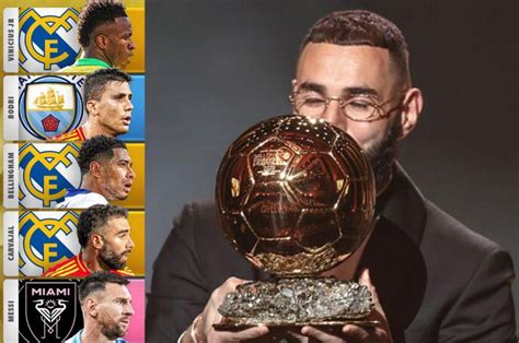 Benzema Se Ala Qui N Debe Ganar El Bal N De Oro Puede Ganar Un