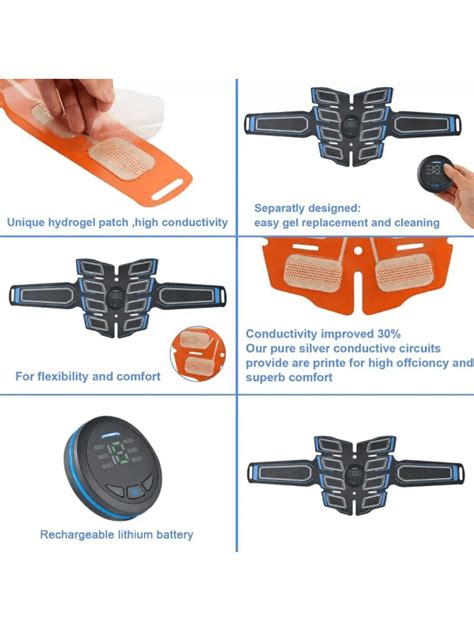 Abdominal Muscle Stimulation Trainer EMS Abdominal Muscle Fitness
