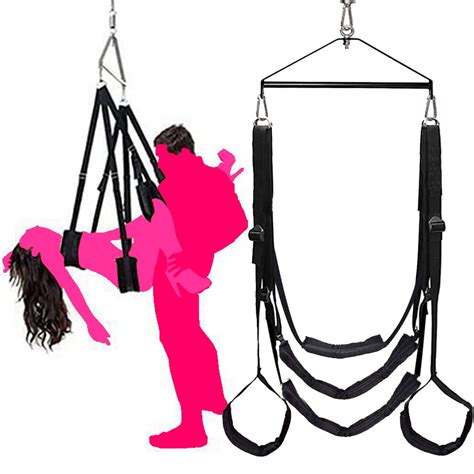 Yoga Furniture Ceiling Swing For Adults Slingshot Swing Yoga Rotatable Hammock Harness Strap