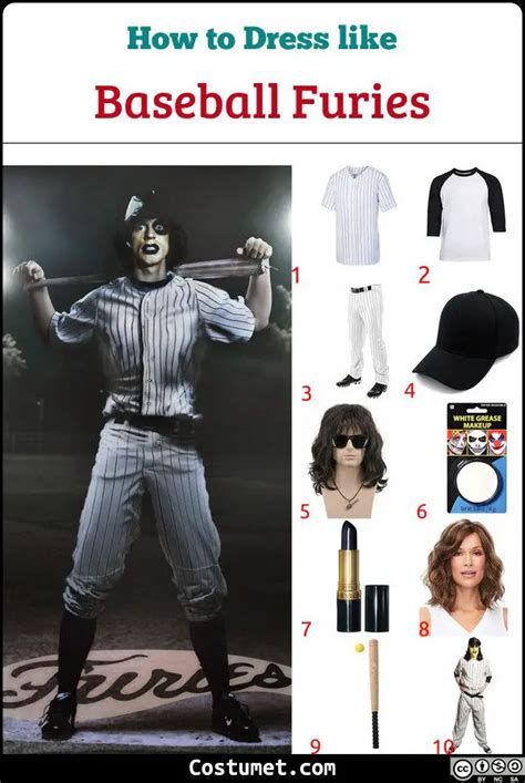 The Baseball Furies (The Warriors) Costume for Halloween