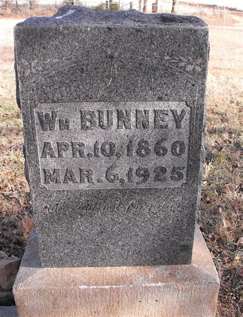 William Bunney Find A Grave Memorial