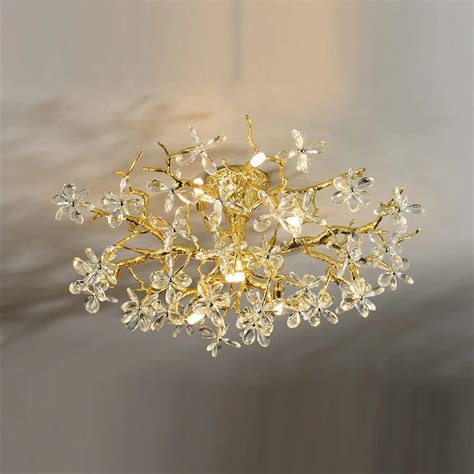 Luxury Modern Chandelier Pendant Lamp Chandelier Led Branches Crystal