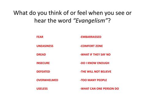 Ppt Evangelism Made Easy Powerpoint Presentation Free Download Id