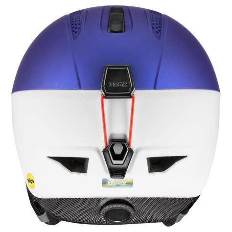 Uvex Ultra Mips Purple Bash White Matt Ski Helmets Uvex Sports