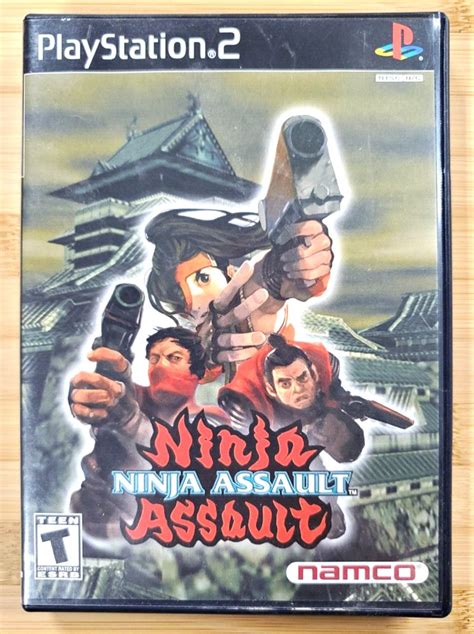 Ninja Assault Guncon 2 Sony Playstation 2 Ps2 200