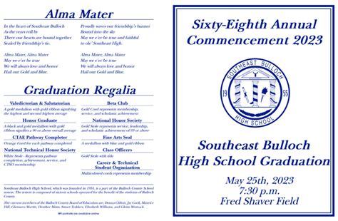 Congratulations, Southeast Bulloch High School Class of 2023! - Grice ...