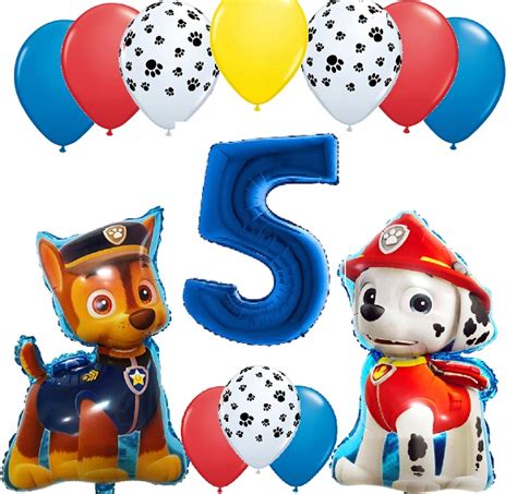 Balony Zestaw Na Urodziny Lat Paw Psi Patrol Allegro Pl