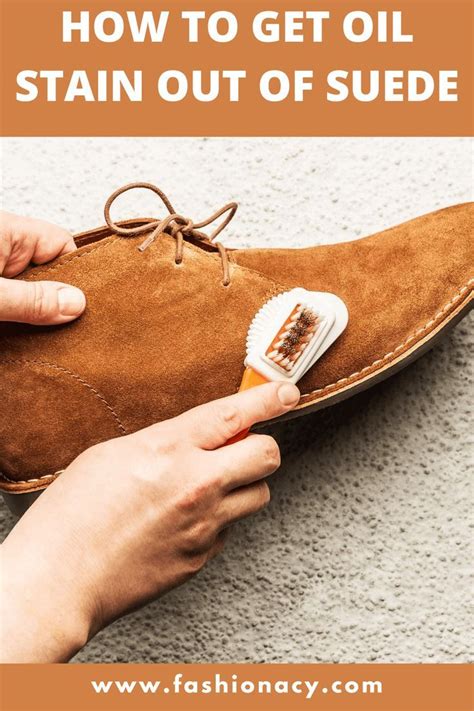 Remove Oil Stains From Suede Easy And Effective Methods