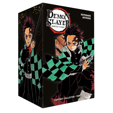 COFFRET DEMON SLAYER T01 A T06