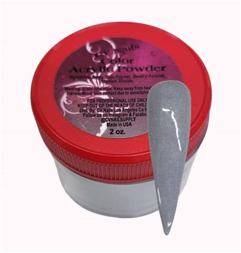 Acrylic Powder With Glitter 18 2 Oz Cv Nails Supply