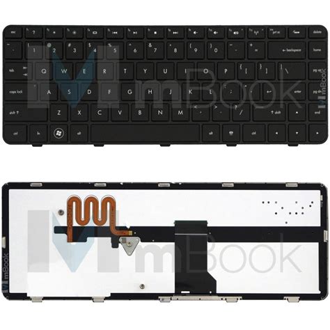 Teclado Hp Pavilion Dv Wm C Moldura Us