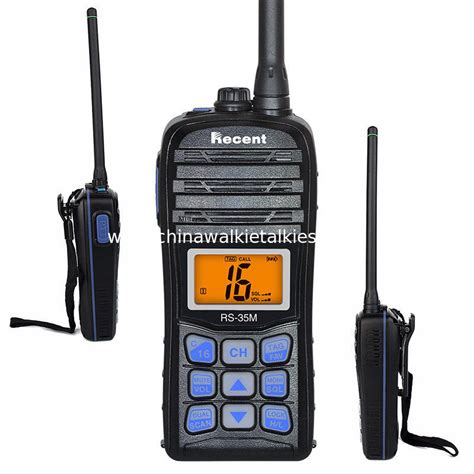 Waterproof Walkie Talkies Ts M Ip Vhf Handheld Marine Radio