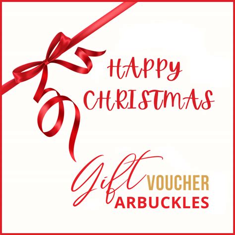 Christmas T Evoucher Arbuckles