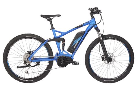 FISCHER E-Bike MTB EM 1862.1, blau matt, 27,5 Zoll, RH 48 cm ...