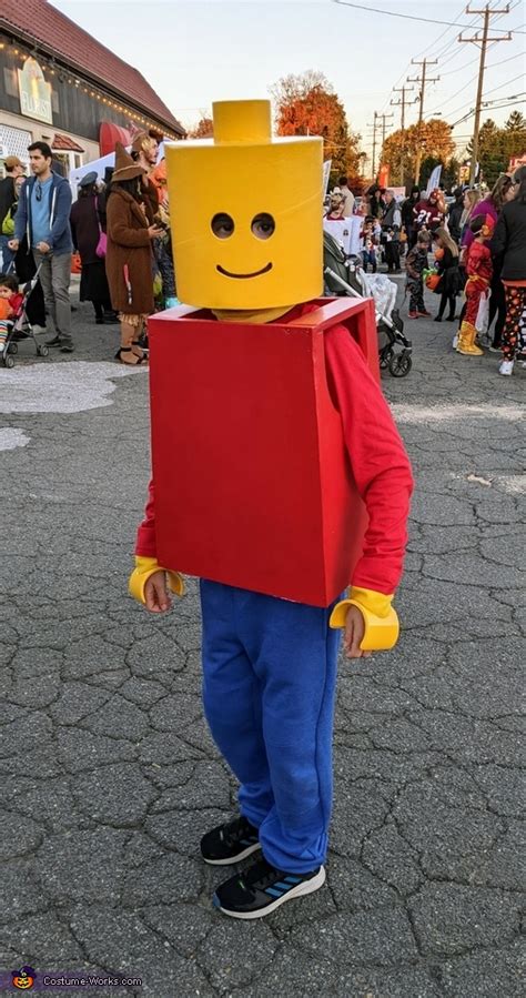 Diy Lego Costume Lego Man Halloween Costume Lego Man Costumes Diy