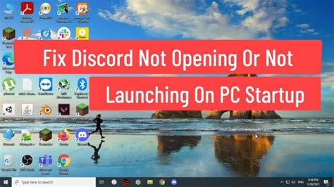 Solución para Discord no se abre al iniciar la PC Mundowin