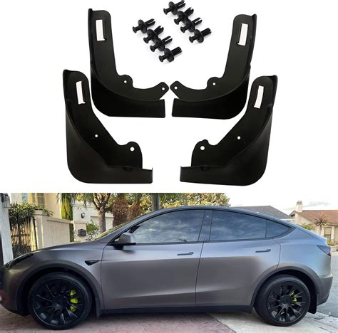 Amazon Nansure Car Mud Flaps Compatible With Tesla Model Y