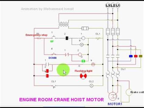 Engine Room Overhead Crane Circuit Diagram Overhead Crane Wi