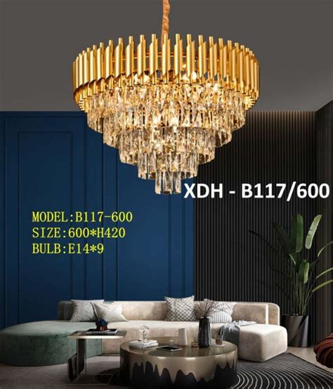 Promo Lampu Gantung Kristal Minimalis Modern Ruang Tamu Diameter Cm