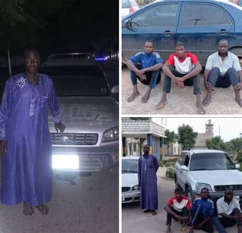 Police Arrest Notorious Serial Car Thief And Three Others In Kano