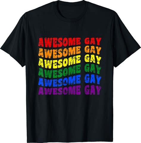 Awesome Gay Lgbt Pride Month Lgbtq Lgbt Community T Shirt Walmart