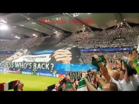 Coreografia Ultras Legia Varsavia Spettacolare YouTube