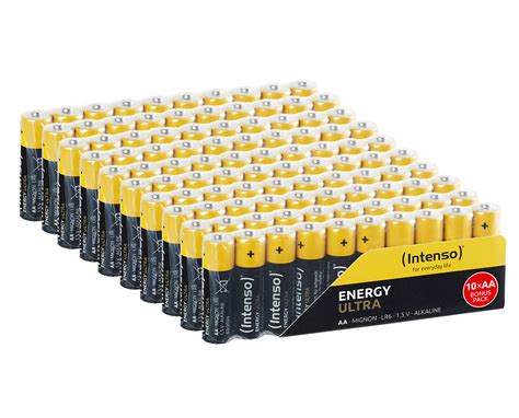 Intenso Energy Ultra Aa Mignon Alkaline Batterien Im Er Shrink