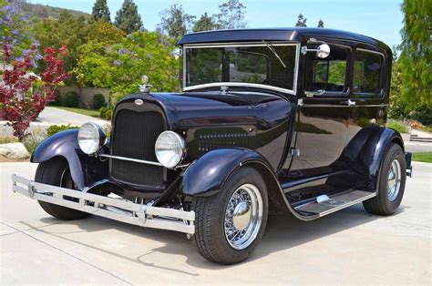 1928 Ford Model A Tudor Sedan Rod For Sale Hemmings Motor News Ford Models Ford Model