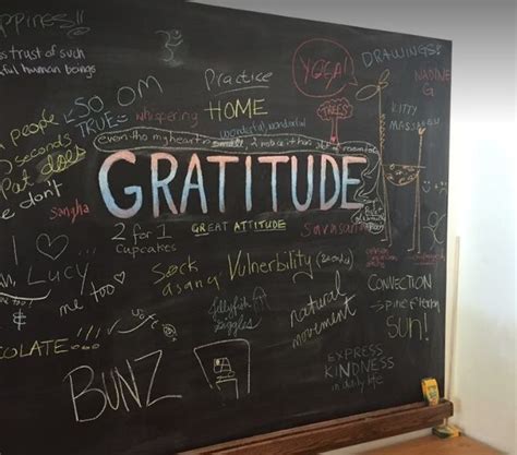 Gratitude wall