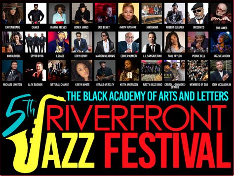 Th Annual Tbaal Riverfront Jazz Festival Sept In Dallas The