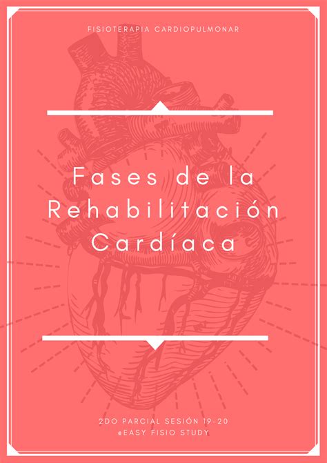 Fases De La Rehabilitaci N Card Aca F A S E S D E L A R E H A B I L I