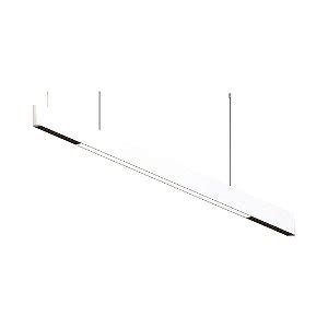 Pendente Led Linear Job Difusa W X X Cm Branco Lm