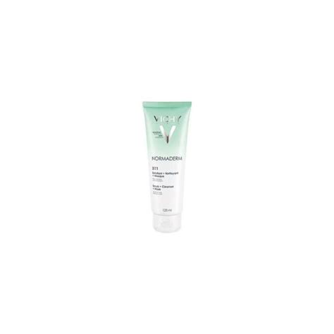 NORMADERM 3 En 1 Exfoliant Nettoyant Masque 125ml