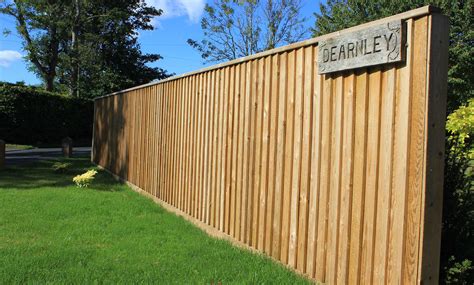 Traditional Closeboard Or Featherboard Fencing Jacksons Fencing