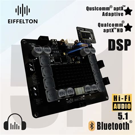 Dsp Amplifikat R Kurulu Aptx Bluetooth Tuning Y Ksek G Ok Kanall Ses