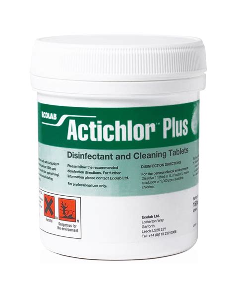 Actichlor Plus Disinfectant Tablets From Aspli Safety