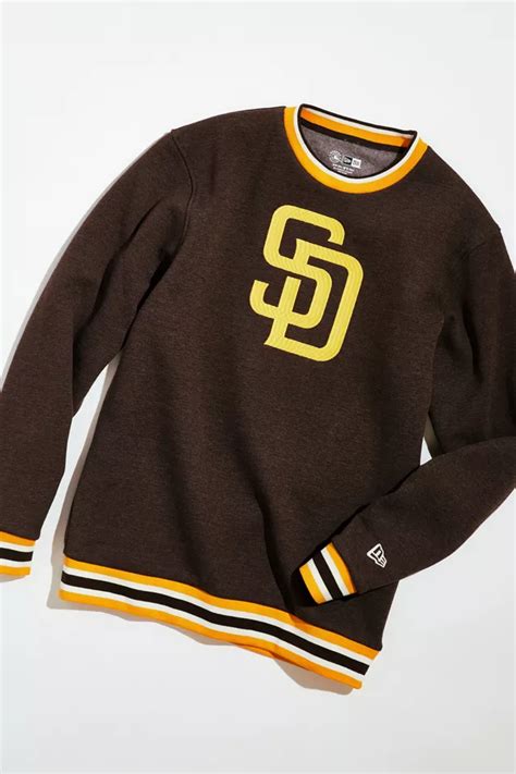New Era San Diego Padres Retro Crew Neck Sweatshirt Urban Outfitters
