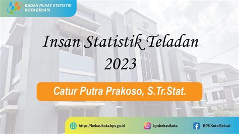 SiCatur Insan Statistik Teladan BPS Kota Bekasi 2023 YouTube