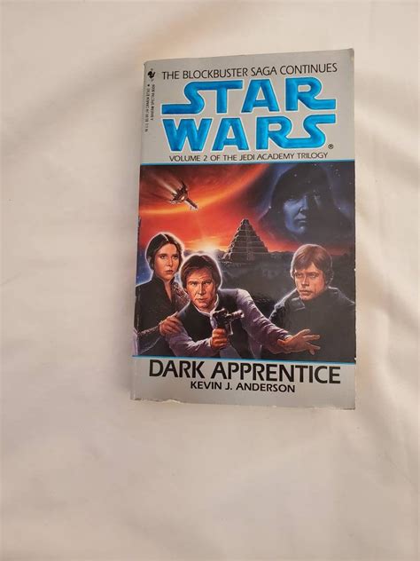 Star Wars Dark Apprentice Soft Cover Book Etsy Uk