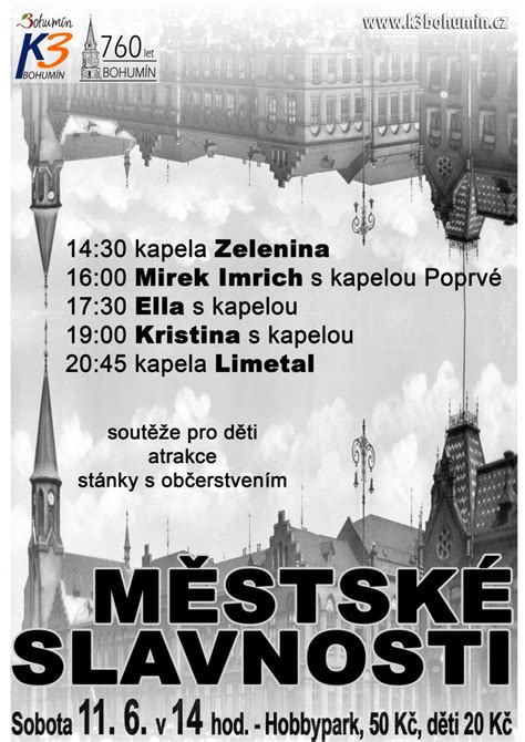 Městské slavnosti (So 11.6.2016, 14:00)