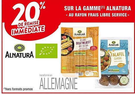 Promo La Gamme Alnatura Chez Cora ICatalogue Fr