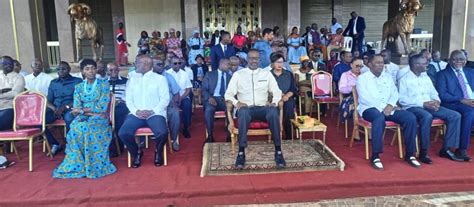 Pdci Rda Le Pr Sident Tidjane Thiam En Visite Yamoussoukro