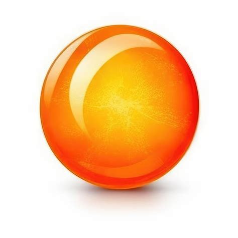 Premium Photo | An orange ball with the word " the word " on it.