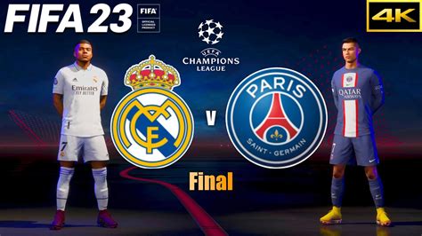 FIFA 23 REAL MADRID Vs PSG Ft Mbappe Ronaldo UEFA Champions