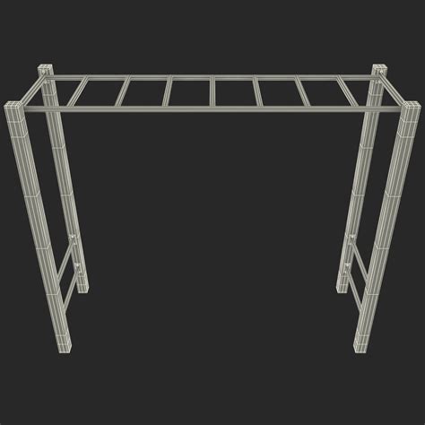 3d Outdoor Monkey Bars Model